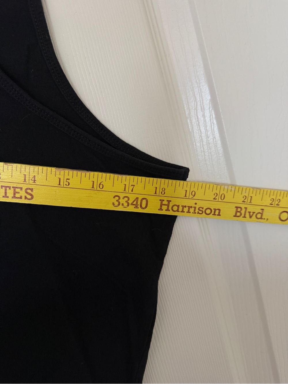 ASOS Black Racerback Muscle Tank - Picture 6 of 6